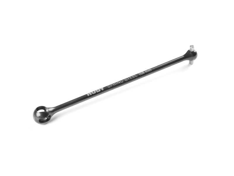 XRAY CVD CENTRAL DRIVE SHAFT 108MM SPRING STEEL / XRA355685