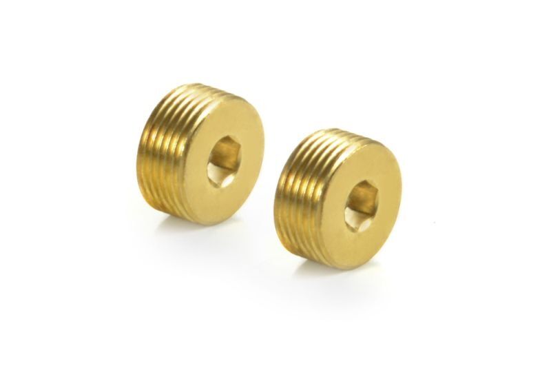 XRAY Einstell Mutter Brass 15 x1 (2) / XRA357253