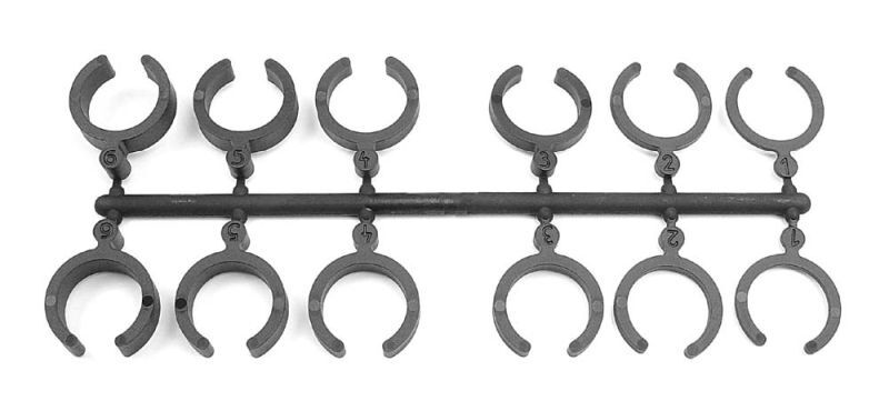 XRAY Federvorspannungsclipse, Kunststoff / XRA358011