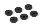 XRAY Dämpferkolbenplatten-Set 6-fach Kunststoff / XRA358038