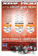 XRAY Federnset hinten PROGRESSIVE Soft-Medium 2 stripes (2) / XRA358276