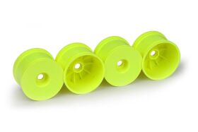 XRAY Truggy-Felgen Starburst Aerodisk (Gelb) / XRA359839