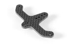 XRAY X10´18 Kohlefaser Platte für Befestigung und Antennenhalter / XRA371095