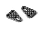 XRAY X120/21/23/24 GRAPHITE POD LINK PLATE 2.2MM (2) / XRA371185