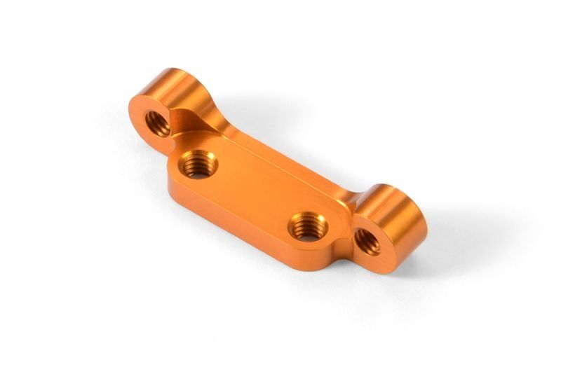 XRAY Alu Halter für Kohlefaser Querlenker unten Orange / XRA372310-O