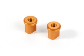 XRAY Alu Führungsbuchsen 0.0mm (2) Orange / XRA372316-O