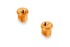 XRAY Alu Führungsbuchsen 1.0mm Orange (2) / XRA372318-O