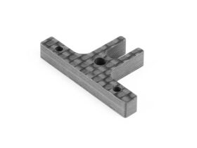 XRAY X124 GRAPHITE BATTERY BACKSTOP 4.5MM MIDDLE / XRA376134