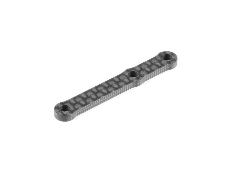 XRAY X124 GRAPHITE TOP DECK 2.2MM SHORT / XRA376237