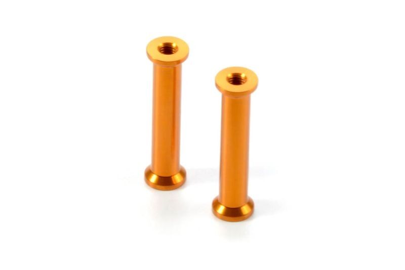 XRAY Alu Befestigung 26.5mm ORANGE (2) / XRA376361-O