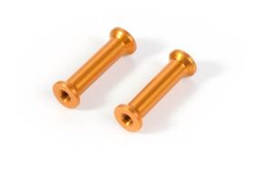 XRAY Alu Antennenhalterung 21.0mm Orange (2) / XRA376362-O
