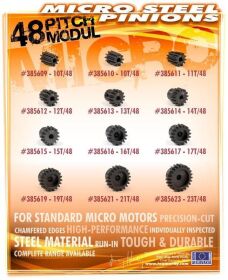 XRAY Ritzel 12Z / 48pitch, Stahl / XRA385612
