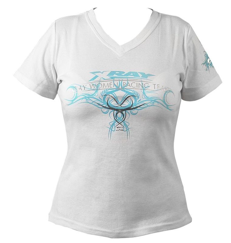 XRAY TEAM LADY T-SHIRT Weiß (L) / XRA395030L