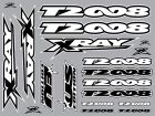 XRAY Karosserieaufkleber T2008 Weiss / XRA397323