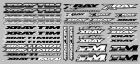 XRAY Karosserieaufkleber T1M Weiss / XRA397329