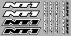 XRAY Karosserieaufkleber NT1 Weiss, vorgeschnitten / XRA397331