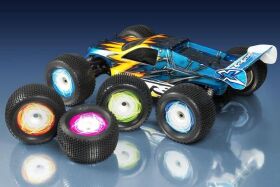 XRAY Felgenaufkleber (vorgeschnitten), Orange / XRA397351