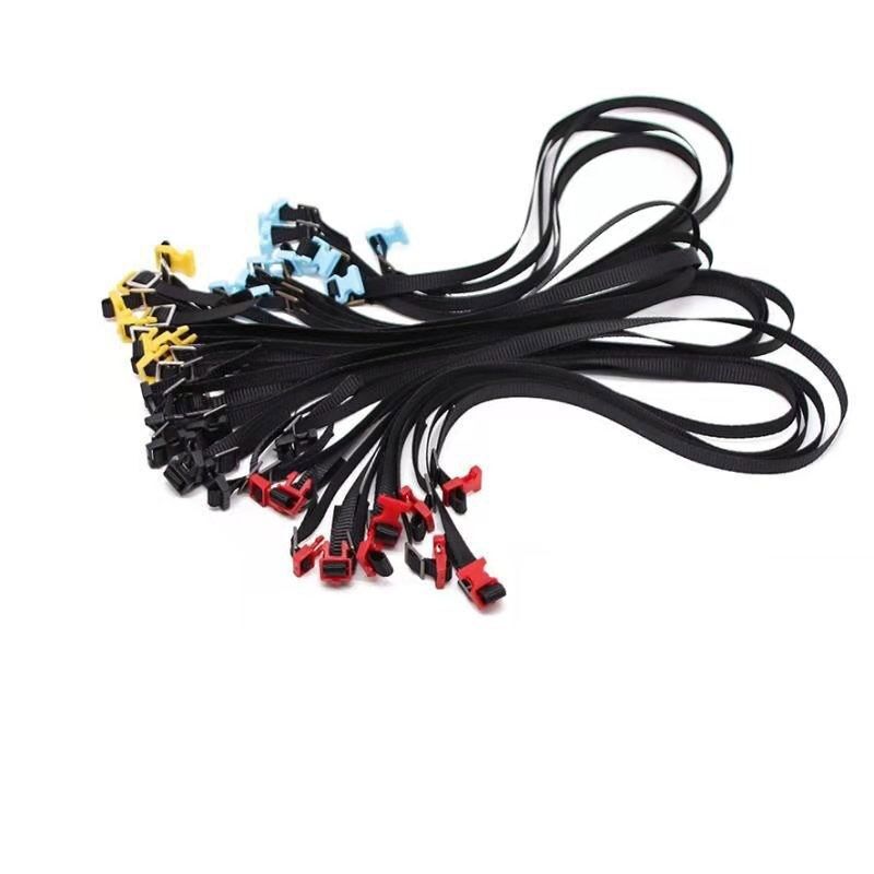 H-SPEED Deko 1/10 und 1/8Spanngurte für Gepäckträger gelbe Schnalle / HSPY005