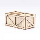 H-SPEED Deko 1/18 Holzkiste groß 32x38x67.5mm / HSPY045