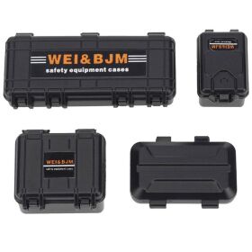 H-SPEED Deko 1/24 Werkzeug- und Transportkisten Set...