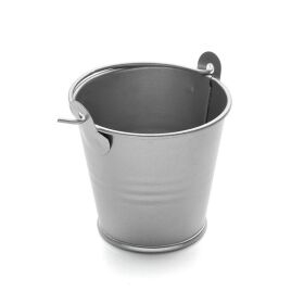 H-SPEED Deko 1/24 Kübel 24,3x13mm silber / HSPY062