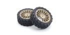 Kyosho Verklebte Reifen Rally Tires 1:10 Kyosho Fazer FZ02-R (2) / K.FATH708GM