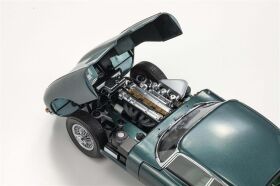 Kyosho 1:18 Jaguar Type-E 3.8L Coupe MK1 1961 Dark Green / KS08954DG