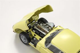 Kyosho 1:18 Jaguar Type-E 3.8L Coupe MK1 1961 Pale Primose / KS08954LY