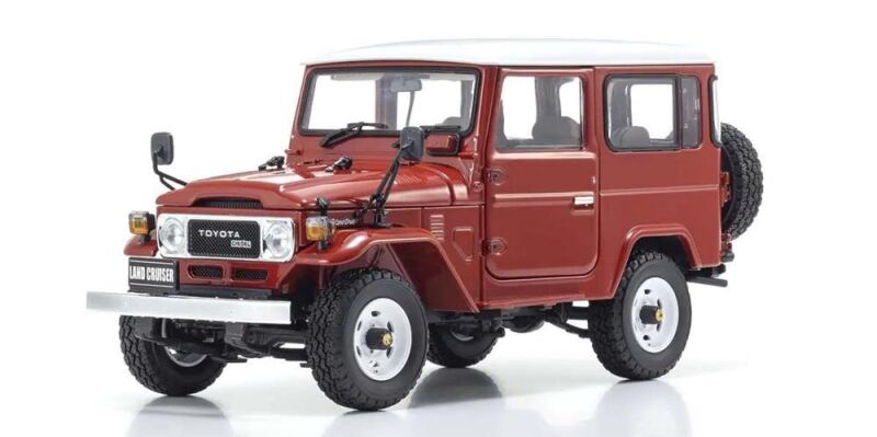 Kyosho 1:18 Toyota Land Cruiser 40 Van (BJ42V) 1980 Rot / KS08971R