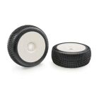 Matrix Nebula Soft verklebt auf weissen Felgen 1:8 (2) / M.NEBS-GL