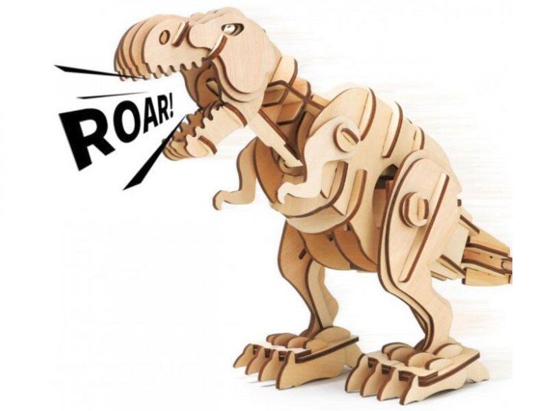 Robotime Dinosaurier T-Rex (Lasercut Holzbausatz) / C1996