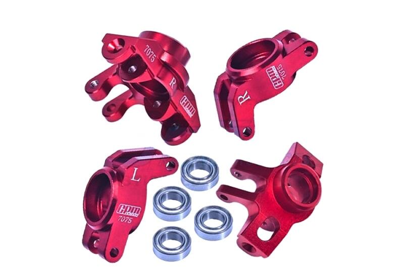 GPM für ARRMA-1/18 4WD GRANITE ALU 7075 FRONT STEERING BLOCK+REAR HUB?LARGER INNER BEARINGS / GPMMGG2122R