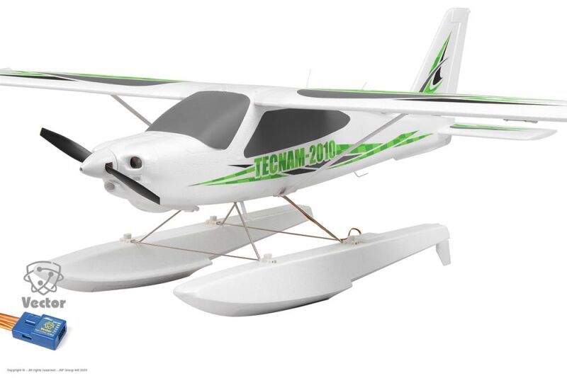 Arrows RC Tecnam 2010 1450mm PNP mit Schwimmern und Vektor Stabilisierungssystem / AS-AH016PFV