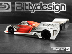 BittyDesign LSM19 Klarsichtkarosserie 1:12 Pan-Car Leichtbau / BD-12-LSM19