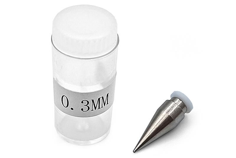 BittyDesign Nozzle Cap option 0,3mm for Michelangelo bottle-feed airbrush dual-action / BD-182S-00203