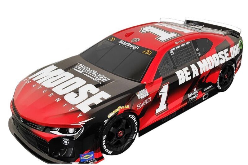 BittyDesign ZL-21N 1/7 clear Nascar body for ARRMA Infraction V2/Limitless / BD-AR7-ZL21N