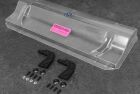 BittyDesign Rear wing (spare part) for AR8-GT3 1/7 ARRMA Infraction/Limitless body with nylon stands / BD-ARA-R8W