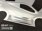 BittyDesign Paint protection kit, 5x alluminium tape stripe, 200x50mm / BD-ATS20-4