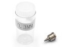 BittyDesign Hybrid Nozzle thread-less option 0,3mm for Caravaggio gravity-feed airbrush dual-action / BD-AX180-00303
