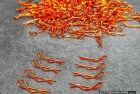 BittyDesign Body Clips Kit Big scale 1/5 1/7 1/8, 8pcs (4x Left + 4x Right) Orange / BD-BC-88O