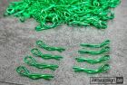 BittyDesign 1/10 Body Clips Kit 8pcs (4x Left + 4x Right) Green / BD-BC-8GR