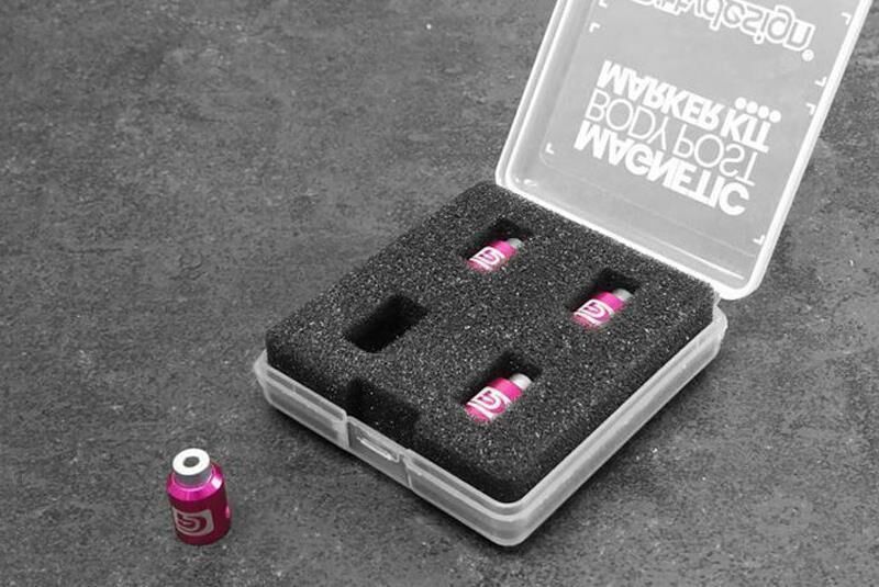 BittyDesign Body Post Marker kit Purple Big scale 1/5 1/7 1/8 model Cars / BD-BPMK8-P