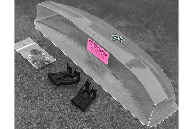 BittyDesign VPR 1/10 clear wing set with nylon stands / BD-DG-VPRW