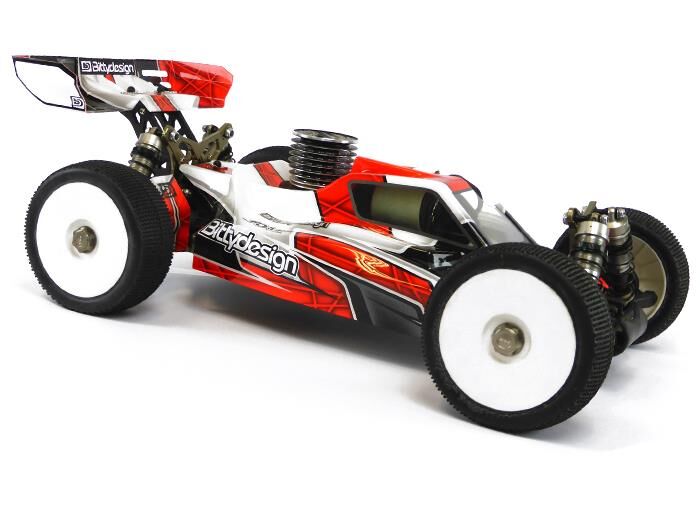 BittyDesign Force clear 1/8 buggy body TLR 8ight 4.0 / BD-FRC-LR4.0