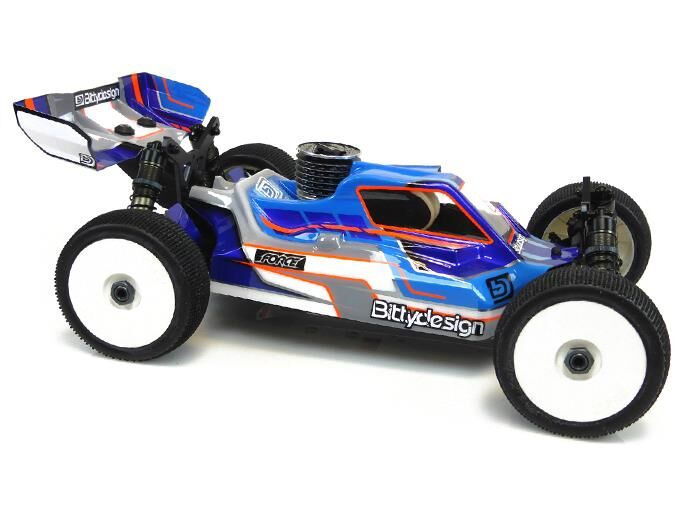 BittyDesign Force clear 1/8 buggy body Tekno RC NB48.3 / BD-FRC-TK48.3