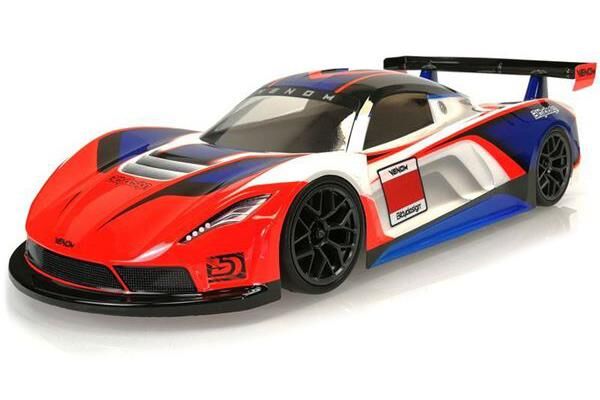 BittyDesign VENOM 1/10 GT clear body 190mm / BD-GT-190VNM