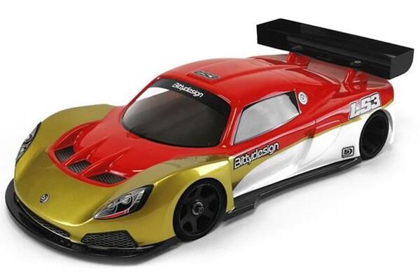 BittyDesign GT12 body LS3 for 1/12 Supastox class / BD-GT12-LS3
