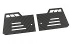 BittyDesign Universal Carbon fiber 1mm thick Side Dams kit for 1/8 GT wing (2pcs) / BD-GT8-WSD