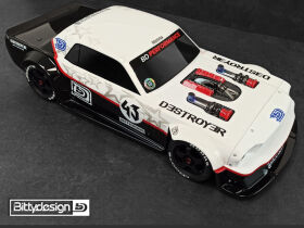 BittyDesign Destroyer 1:7 Klarsichtkarosserie für Arrma Infraction/Limitless, 1,5 mm thickness / BD-MC7-DSTY
