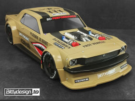 BittyDesign Destroyer 1:7 Klarsichtkarosserie für Arrma Infraction/Limitless, 1,5 mm thickness / BD-MC7-DSTY